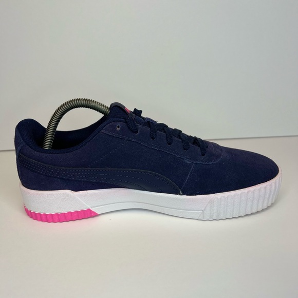 PUMA Women’s Carina Platform Lifestyle Sneakers 369864-13 Indigo/Pink Sz 9.5M - Picture 10 of 15